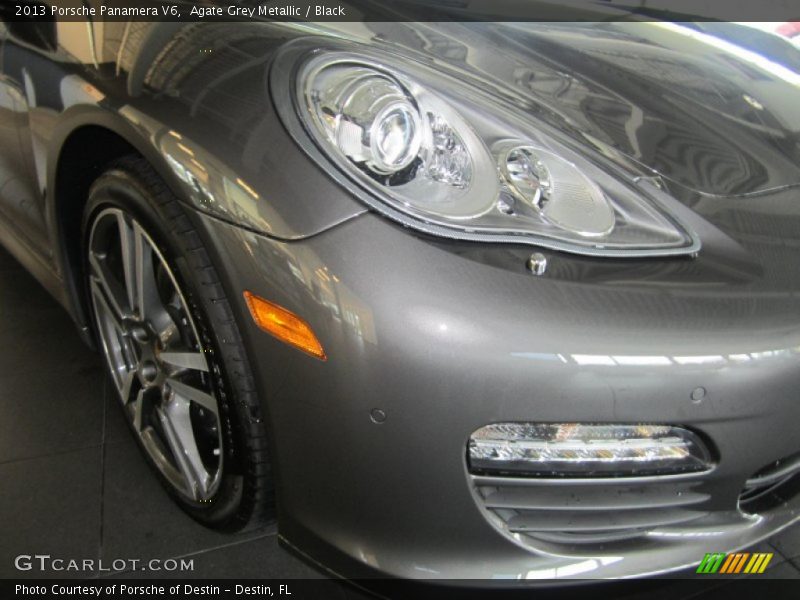 Agate Grey Metallic / Black 2013 Porsche Panamera V6