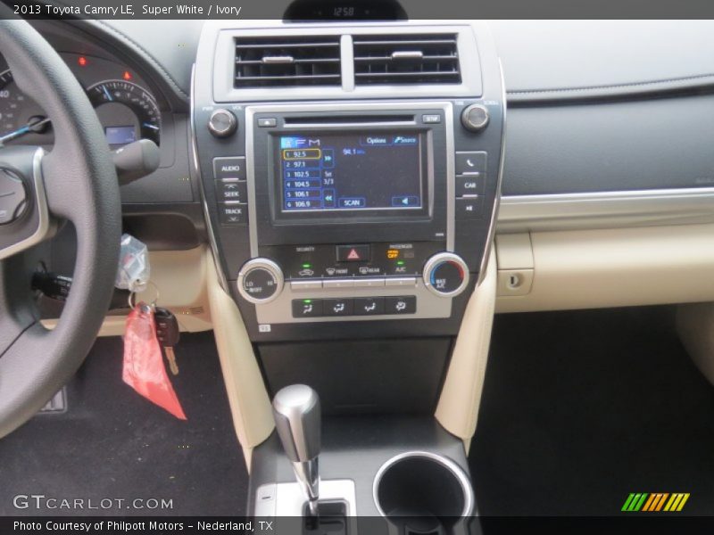 Super White / Ivory 2013 Toyota Camry LE