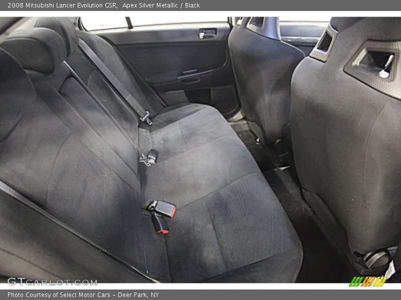 Apex Silver Metallic / Black 2008 Mitsubishi Lancer Evolution GSR