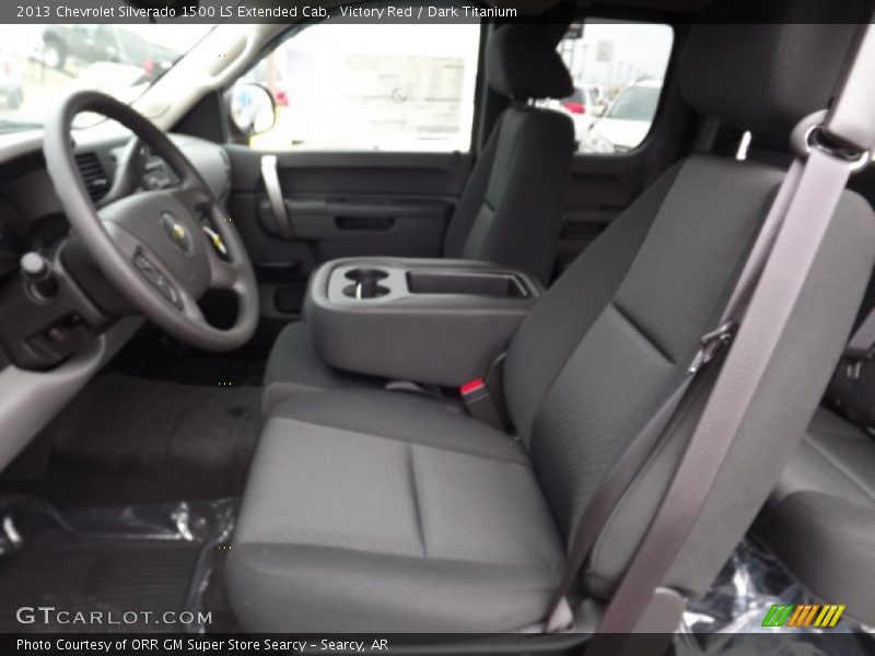  2013 Silverado 1500 LS Extended Cab Dark Titanium Interior