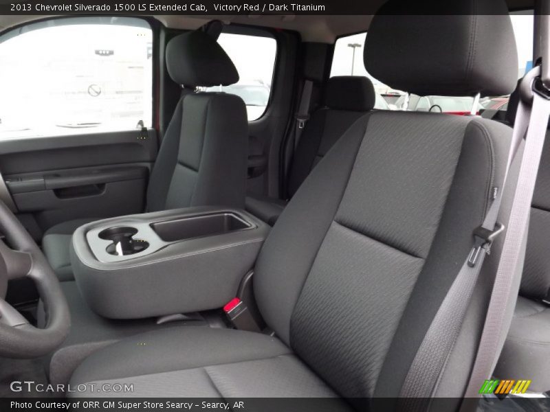 Front Seat of 2013 Silverado 1500 LS Extended Cab