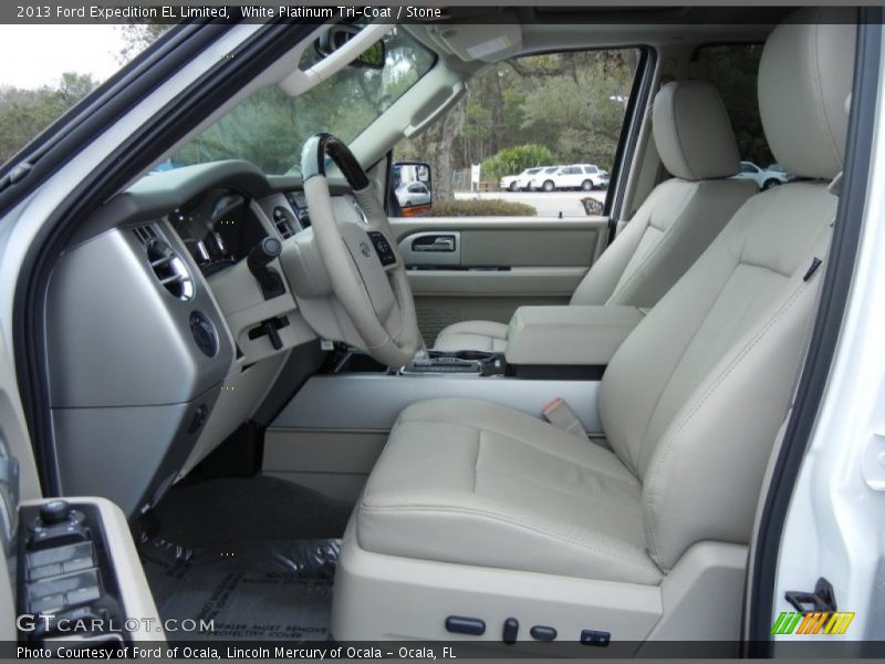  2013 Expedition EL Limited Stone Interior