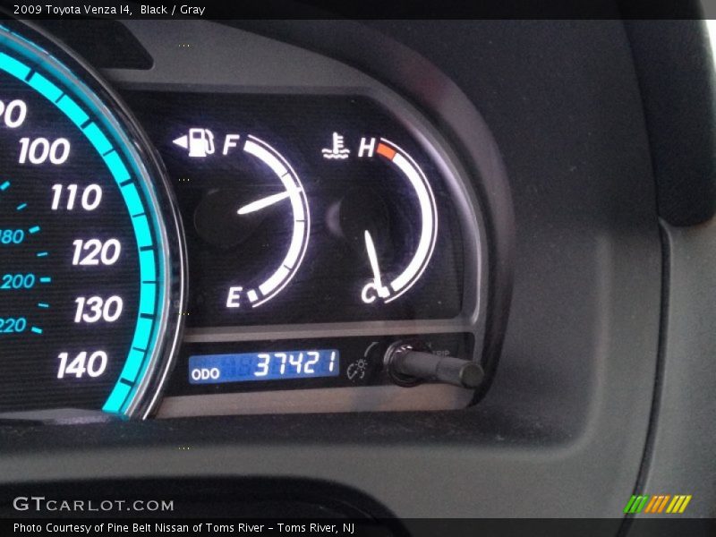 Black / Gray 2009 Toyota Venza I4