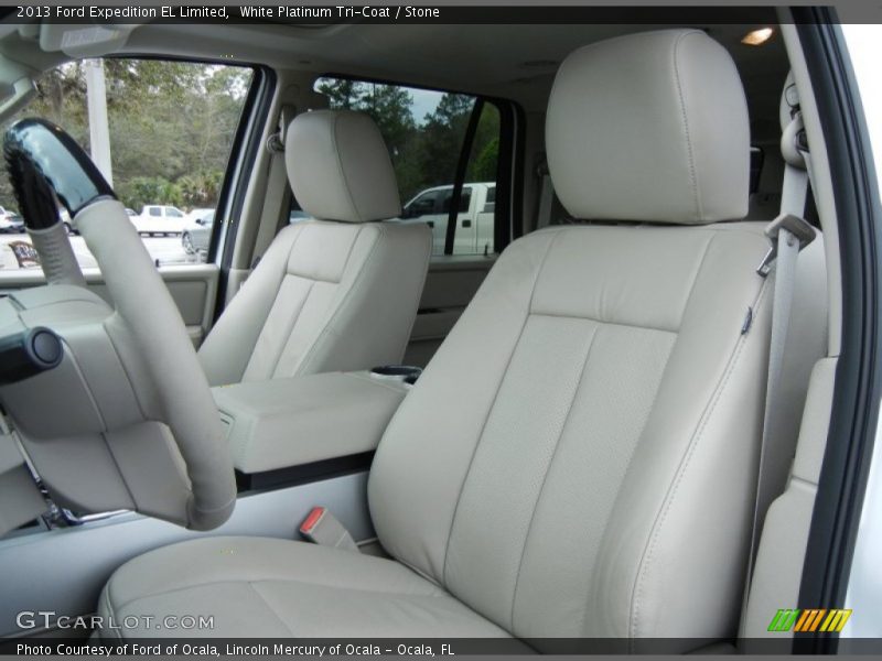 Front Seat of 2013 Expedition EL Limited
