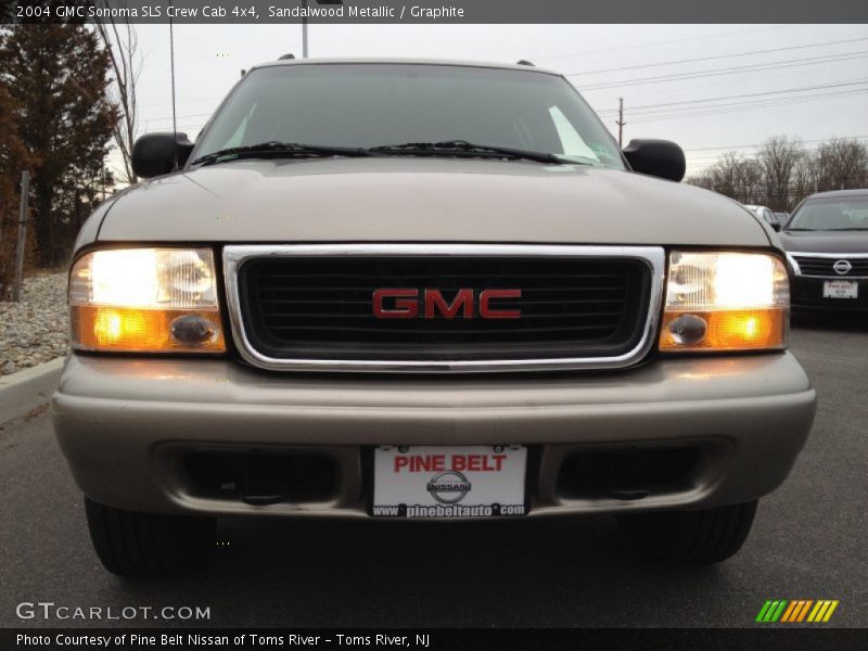 Sandalwood Metallic / Graphite 2004 GMC Sonoma SLS Crew Cab 4x4