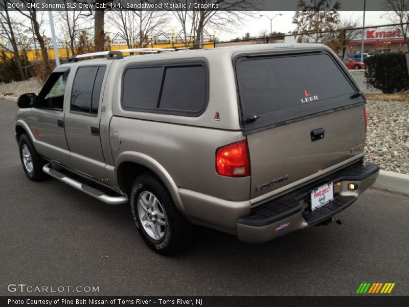 Sandalwood Metallic / Graphite 2004 GMC Sonoma SLS Crew Cab 4x4