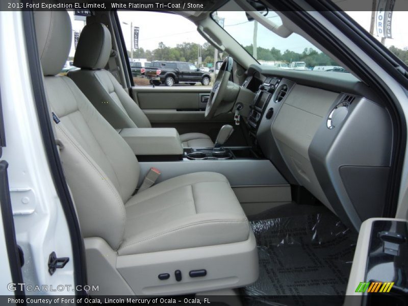 Front Seat of 2013 Expedition EL Limited