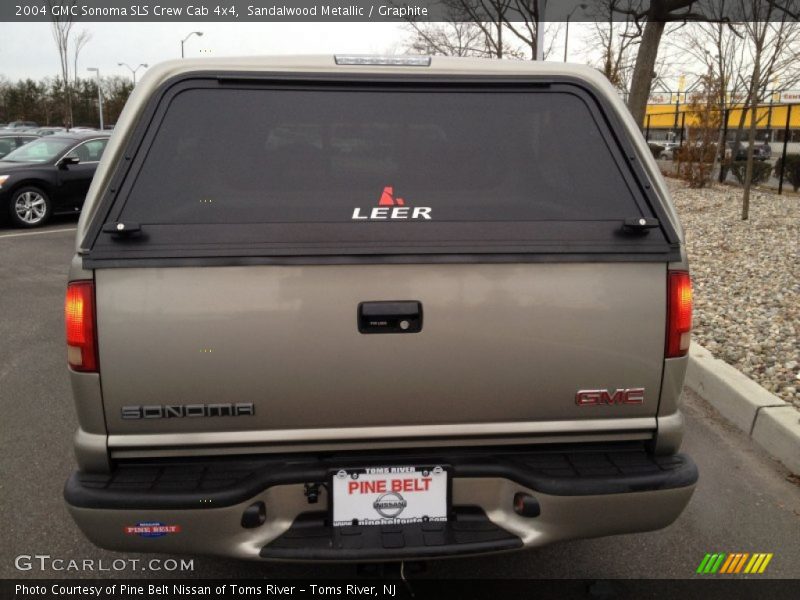Sandalwood Metallic / Graphite 2004 GMC Sonoma SLS Crew Cab 4x4