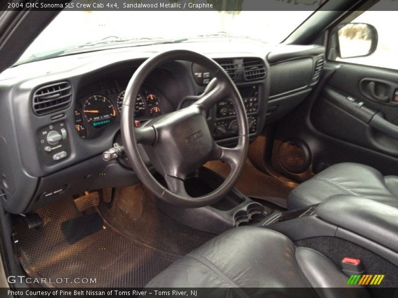 Sandalwood Metallic / Graphite 2004 GMC Sonoma SLS Crew Cab 4x4