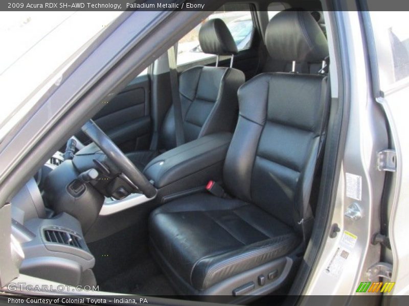 Palladium Metallic / Ebony 2009 Acura RDX SH-AWD Technology
