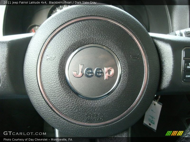 Blackberry Pearl / Dark Slate Gray 2011 Jeep Patriot Latitude 4x4