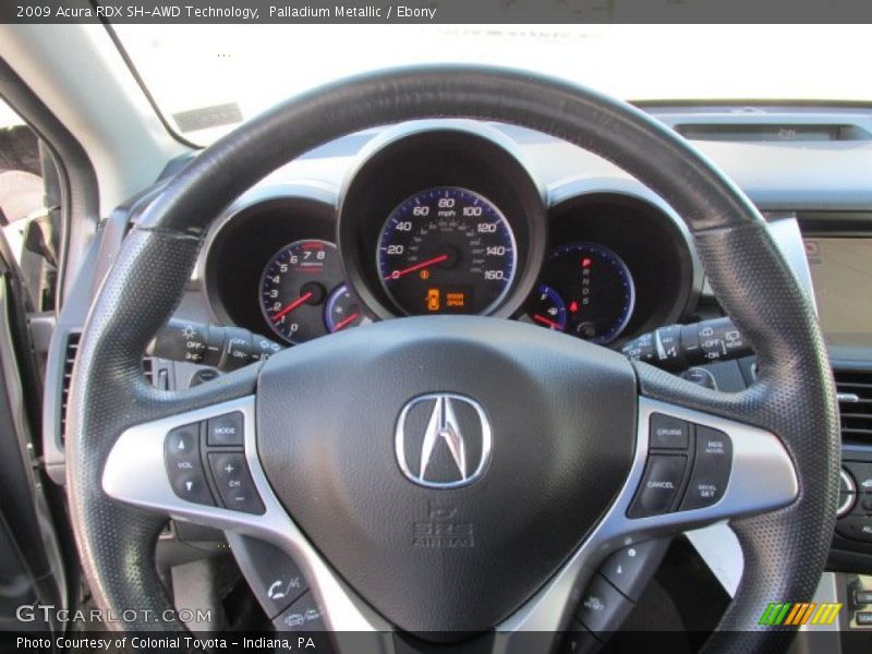 Palladium Metallic / Ebony 2009 Acura RDX SH-AWD Technology