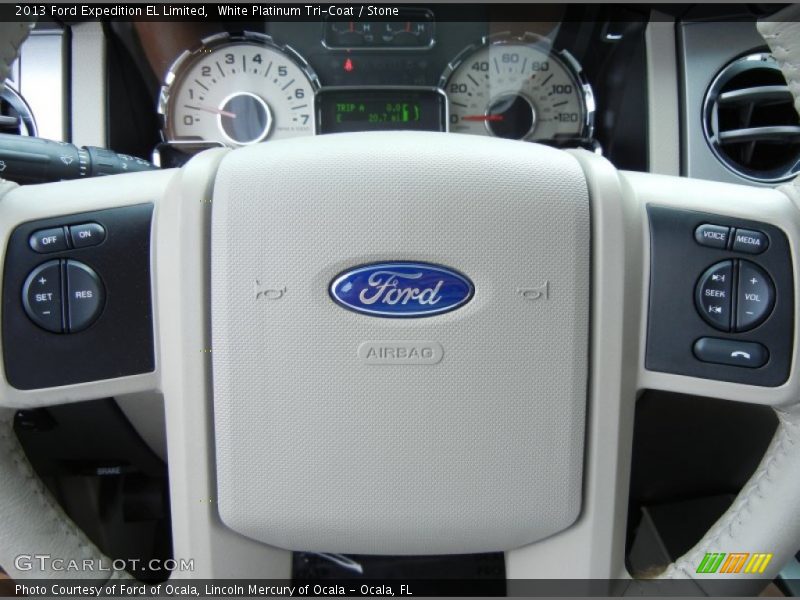  2013 Expedition EL Limited Steering Wheel