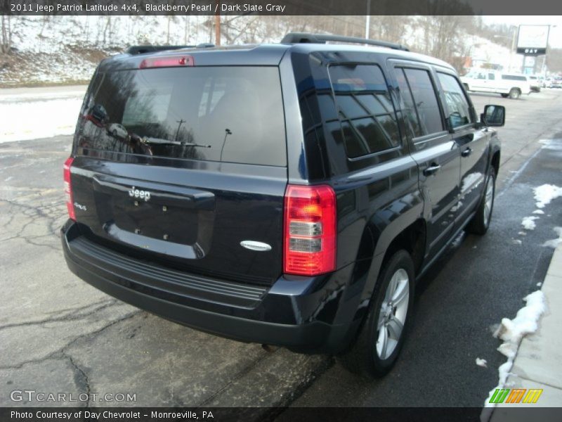 Blackberry Pearl / Dark Slate Gray 2011 Jeep Patriot Latitude 4x4