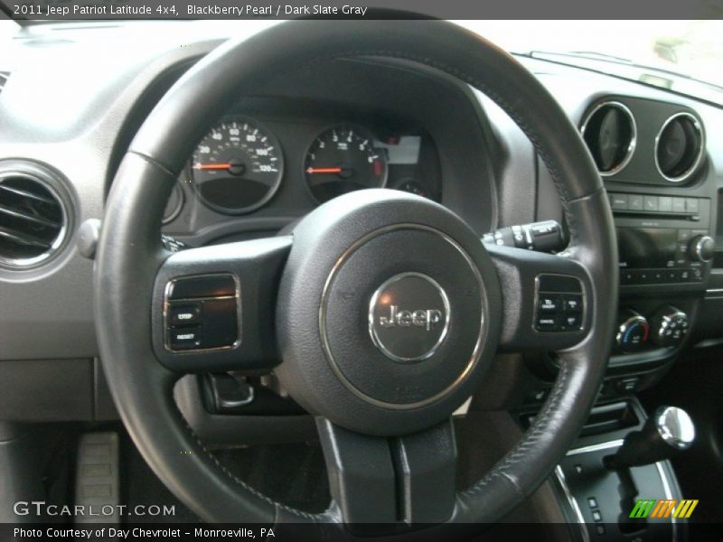 Blackberry Pearl / Dark Slate Gray 2011 Jeep Patriot Latitude 4x4