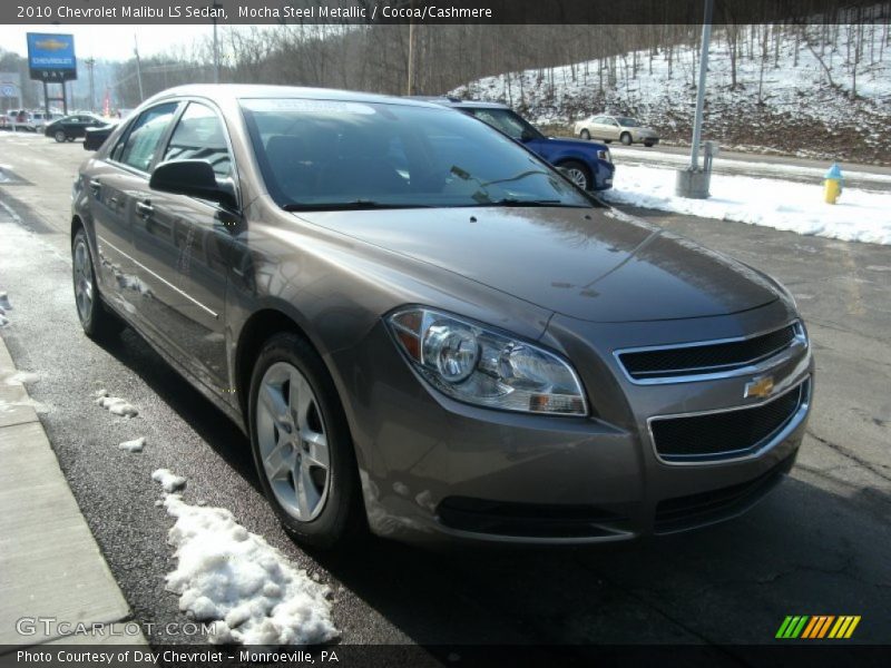 Mocha Steel Metallic / Cocoa/Cashmere 2010 Chevrolet Malibu LS Sedan