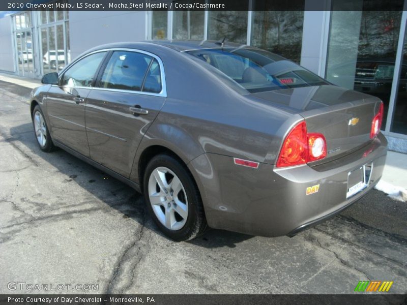 Mocha Steel Metallic / Cocoa/Cashmere 2010 Chevrolet Malibu LS Sedan