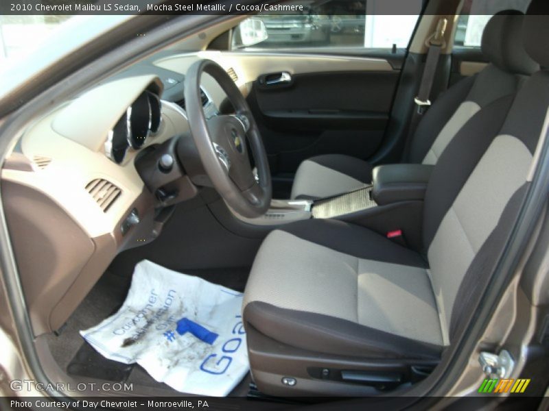 Mocha Steel Metallic / Cocoa/Cashmere 2010 Chevrolet Malibu LS Sedan