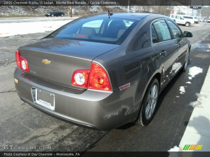 Mocha Steel Metallic / Cocoa/Cashmere 2010 Chevrolet Malibu LS Sedan