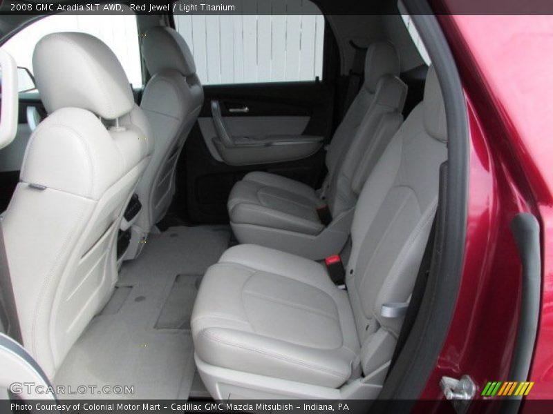 Red Jewel / Light Titanium 2008 GMC Acadia SLT AWD
