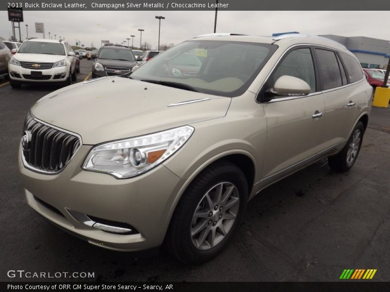 Front 3/4 View of 2013 Enclave Leather