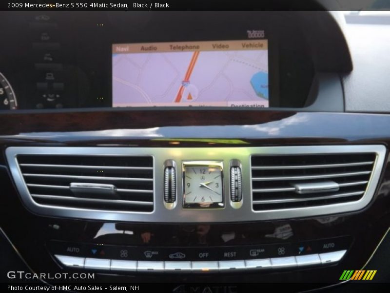 Black / Black 2009 Mercedes-Benz S 550 4Matic Sedan