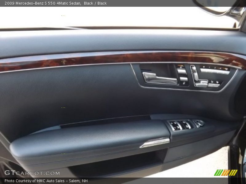 Black / Black 2009 Mercedes-Benz S 550 4Matic Sedan