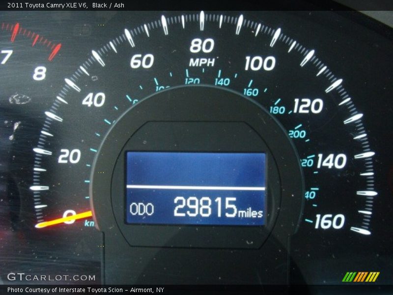 Black / Ash 2011 Toyota Camry XLE V6