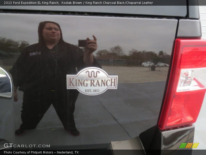 Kodiak Brown / King Ranch Charcoal Black/Chaparral Leather 2013 Ford Expedition EL King Ranch