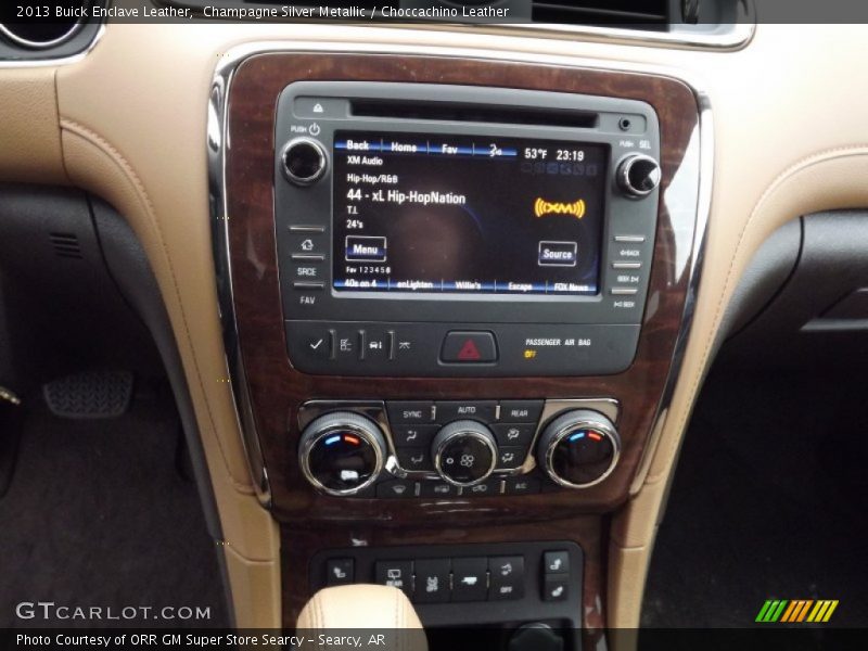 Controls of 2013 Enclave Leather