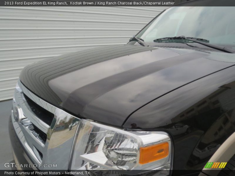 Kodiak Brown / King Ranch Charcoal Black/Chaparral Leather 2013 Ford Expedition EL King Ranch