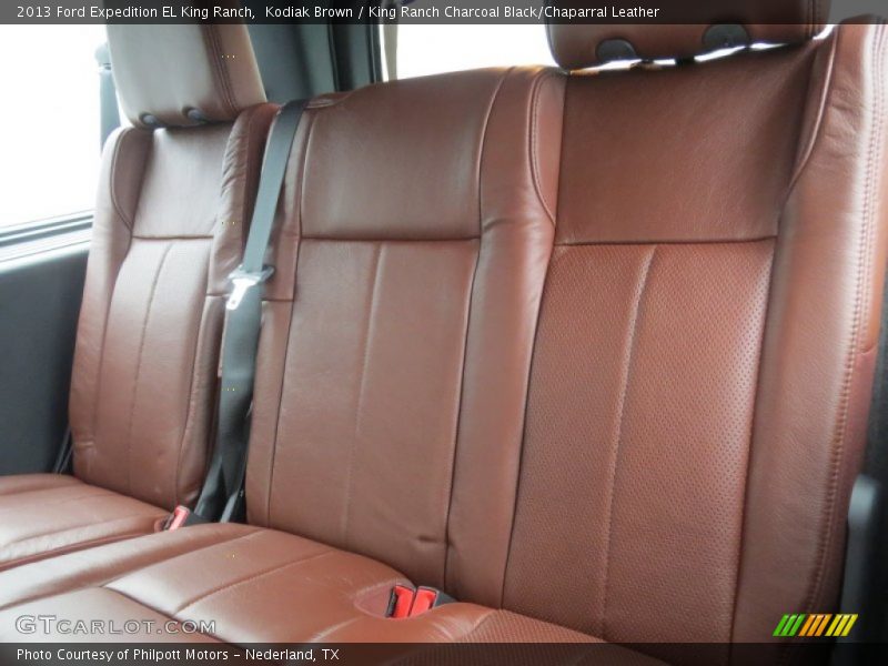 Kodiak Brown / King Ranch Charcoal Black/Chaparral Leather 2013 Ford Expedition EL King Ranch