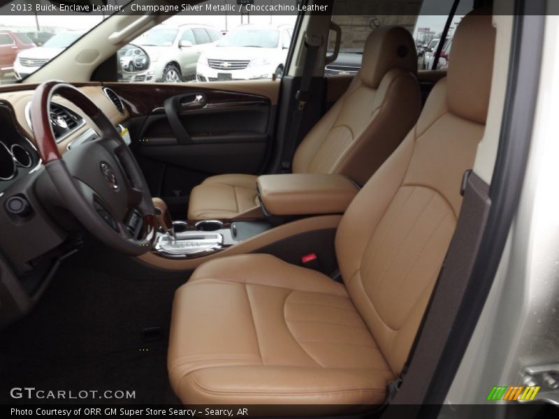 Front Seat of 2013 Enclave Leather