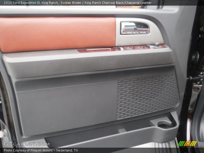 Kodiak Brown / King Ranch Charcoal Black/Chaparral Leather 2013 Ford Expedition EL King Ranch