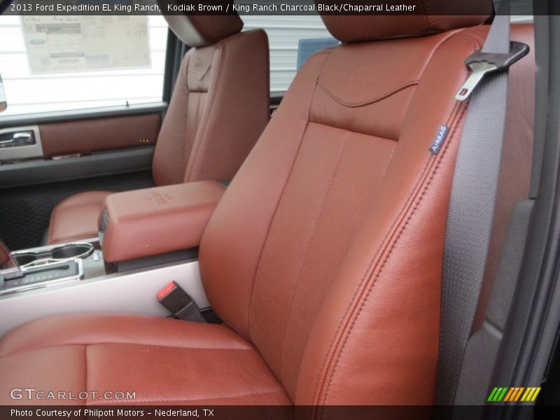 Kodiak Brown / King Ranch Charcoal Black/Chaparral Leather 2013 Ford Expedition EL King Ranch