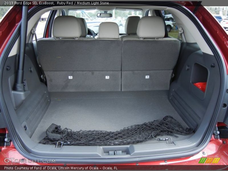 Ruby Red / Medium Light Stone 2013 Ford Edge SEL EcoBoost