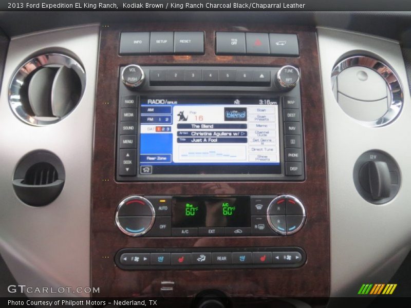 Controls of 2013 Expedition EL King Ranch