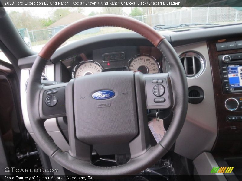  2013 Expedition EL King Ranch Steering Wheel