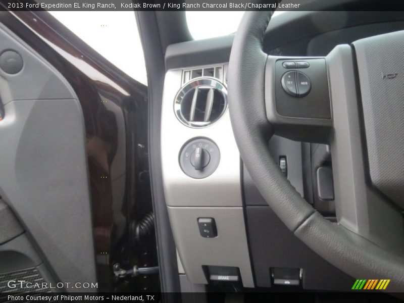 Kodiak Brown / King Ranch Charcoal Black/Chaparral Leather 2013 Ford Expedition EL King Ranch