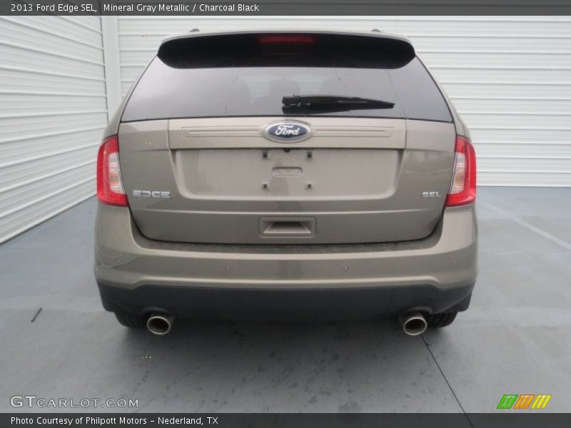 Mineral Gray Metallic / Charcoal Black 2013 Ford Edge SEL