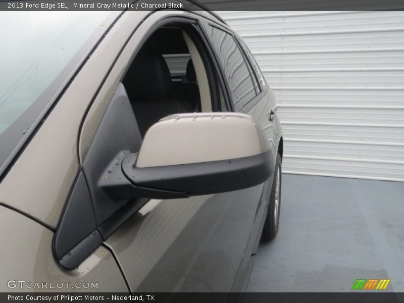 Mineral Gray Metallic / Charcoal Black 2013 Ford Edge SEL