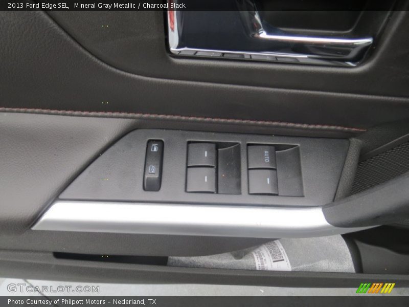 Mineral Gray Metallic / Charcoal Black 2013 Ford Edge SEL