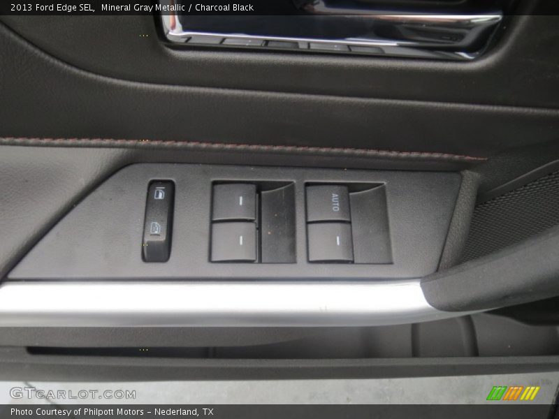 Mineral Gray Metallic / Charcoal Black 2013 Ford Edge SEL