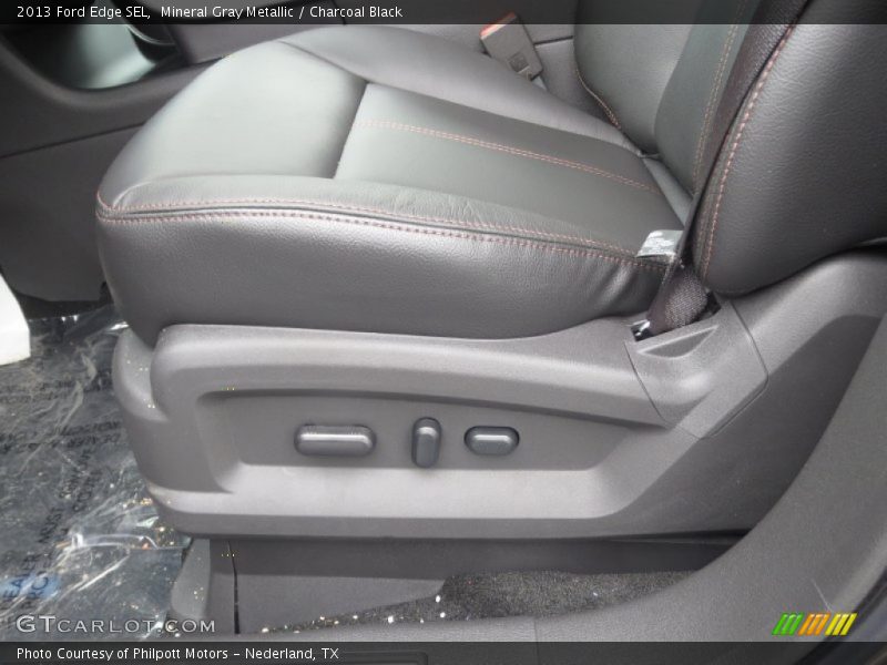 Mineral Gray Metallic / Charcoal Black 2013 Ford Edge SEL