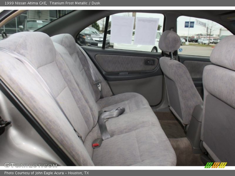 Rear Seat of 1999 Altima GXE