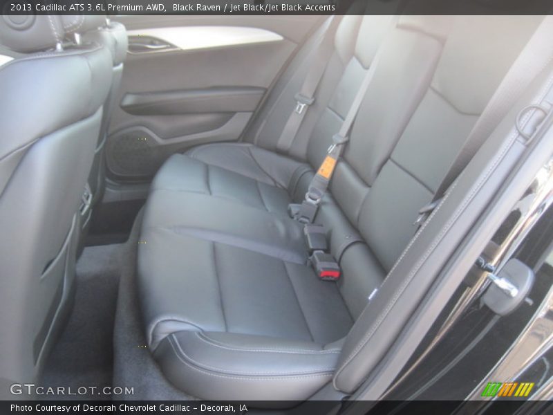 Rear Seat of 2013 ATS 3.6L Premium AWD