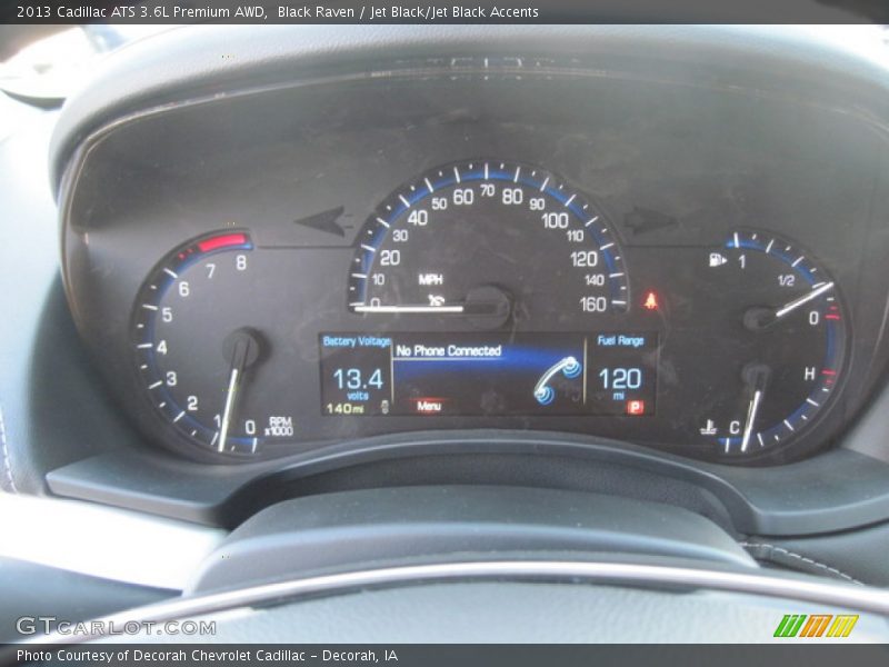  2013 ATS 3.6L Premium AWD 3.6L Premium AWD Gauges