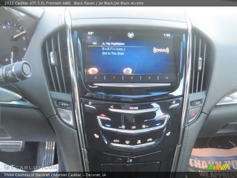 Black Raven / Jet Black/Jet Black Accents 2013 Cadillac ATS 3.6L Premium AWD
