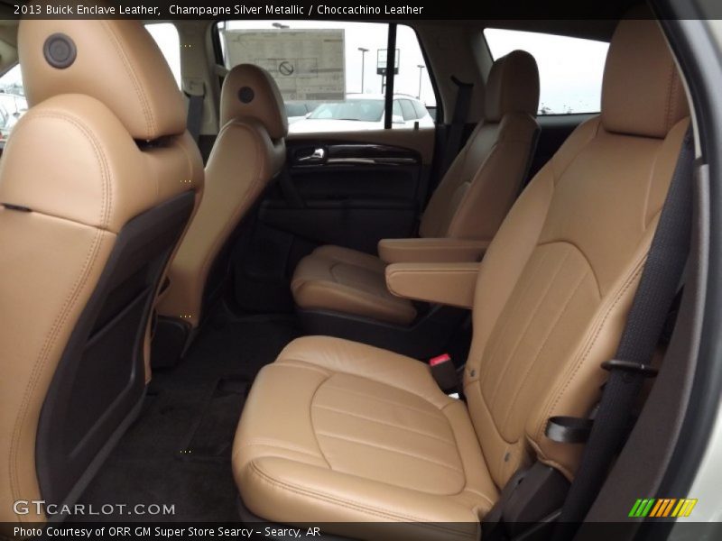 Rear Seat of 2013 Enclave Leather