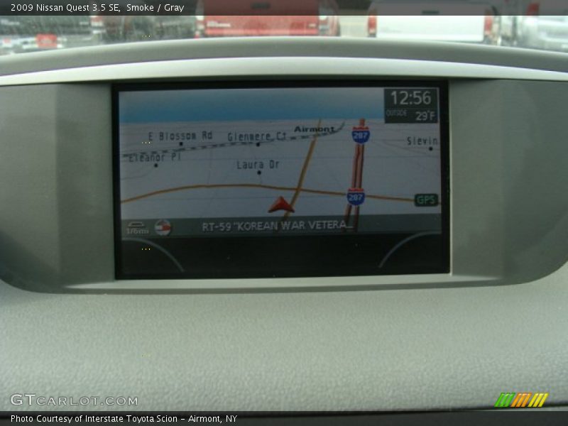 Navigation of 2009 Quest 3.5 SE